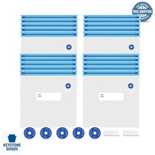 27-Pack Reusable Sous Vide  Food Storage Bags, BPA-Free, Microwave  Freezer...