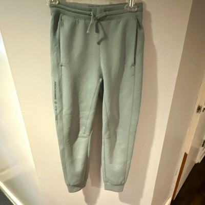 Abercrombie Kids Green Jogger Activewear Pants Boys 9/10 Pockets Drawstring