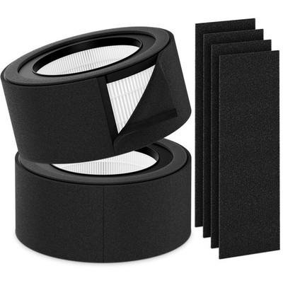 2 Pack Z-1000 Filter Replacement + 4 Extra Activated Carbon Pre-Filters | Com...