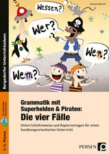 Grammatik mit Superhelden & Piraten: Die 4 Fälle | Vanessa Martini | Bundle