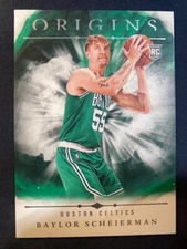 2024 Origins #80 Baylor Scheierman RC Boston Celtics Rookie