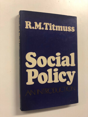 Social Policy by R. M. Titmuss - Pub: George Allen - 1974 - Hardback Book