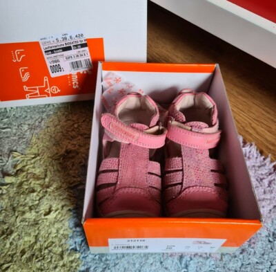 Sandalen/Sandaletten Mädchen/Baby tolle Lauflernschuhe  BIOMECANICS   Rosa 