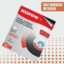 24 x  A4 Carbon Sheets – Multi Colour Copy Paper – Black Blue Red Yellow White