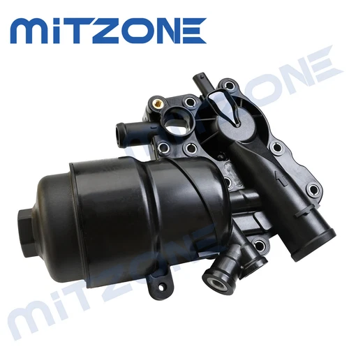 Oil Filter Housing with thermostat for 14-16 A6 A7 A8 Quattro 3.0L Turbo Diesel