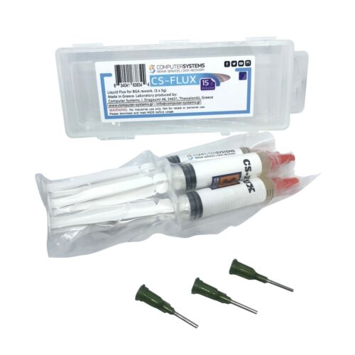 CS-FLUX 15g fluido a bassa viscosa privo di alogeni fluido per rielaborazione - Foto 2 di 11