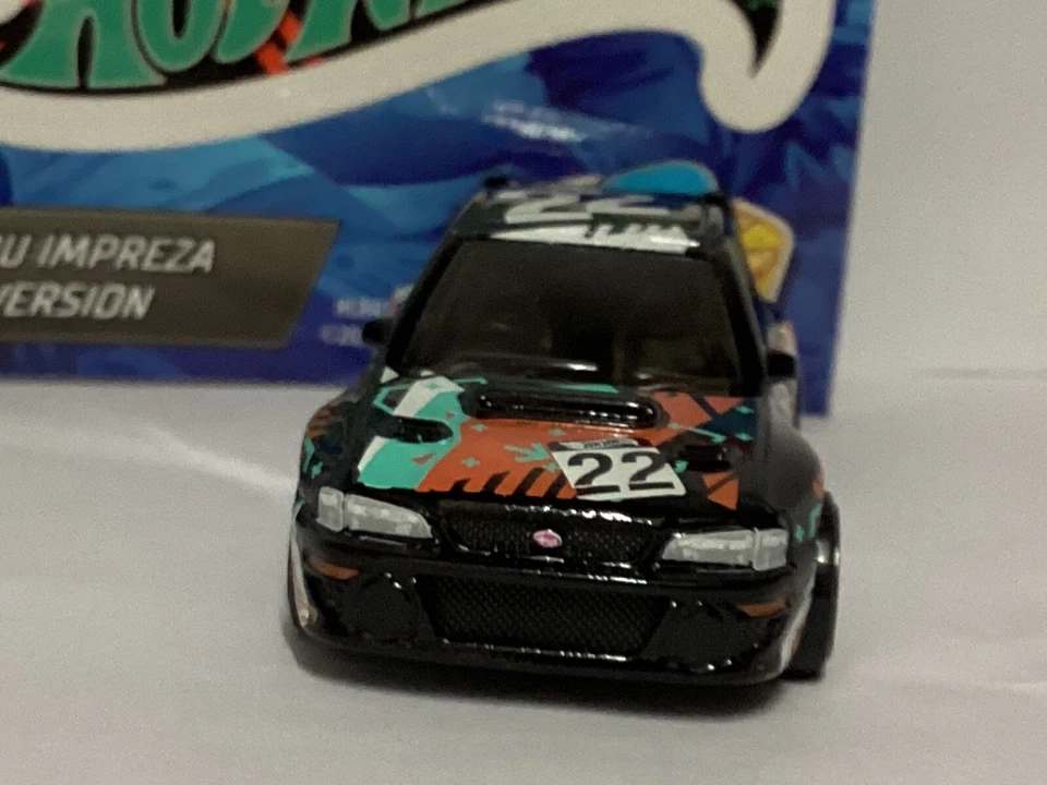 Hot Wheels 98  SUBARU IMPREZA 22B-STI VERSION Mystery  Models Serie 3 1:64 - Immagine 4 di 4