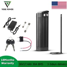 Electric Bike Battery 36V 17.4Ah Silverfish Lithium Ebike Battery 200W-900W