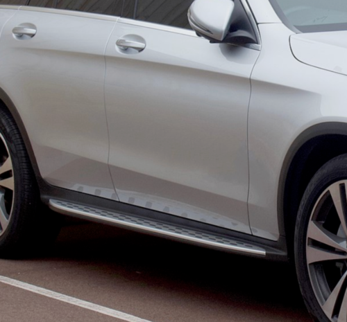Mercedes Benz GLC Side Steps Running Boards Coupe 5 Door X253 C253 For 2016-22 - Picture 12 of 13