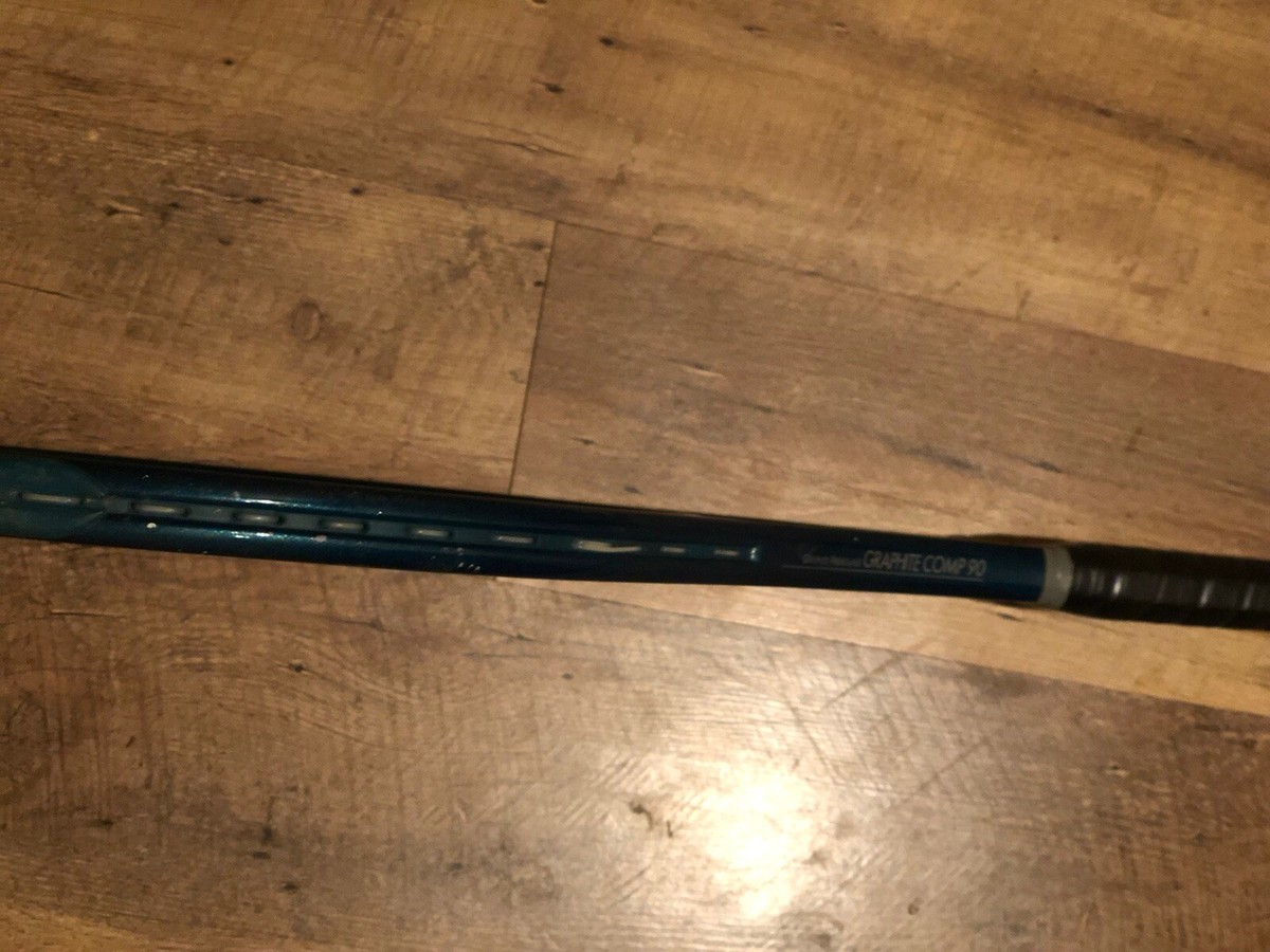 1989 PRINCE Graphite Comp 90 Midplus Tennis Racquet STRUNG 4