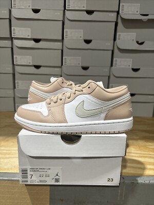 nike air jordan 1 retro mid wmns particle beige