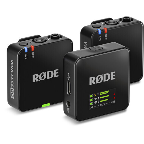 Neu Rode Wireless GO (Gen 3) kompaktes digitales kabelloses Mikrofon für 2 Personen #46634 - Bild 1 von 6