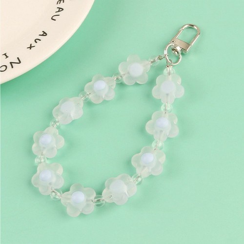 Bracelet Keychain Mobile Phone Strap Lanyards Candy Color Flower Phone Charm - Zdjęcie 9 z 18