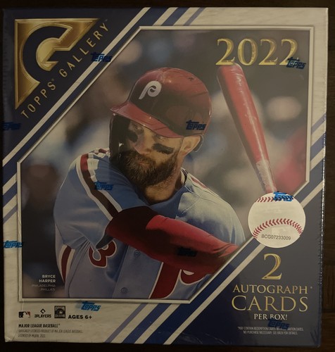 2022 Topps Gallery Baseball Mega Box (2 autos per box) Factory Sealed
