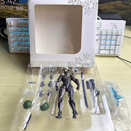 Kaiyodo Revoltech Metal Gear Rising: Revengeance Action Figure Raiden - Picture 12 of 28