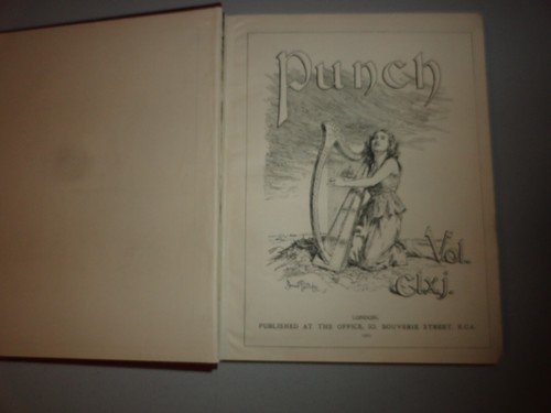 1921 Punch or The London Charivari Book Artwork some missing pages - Picture 5 of 19
