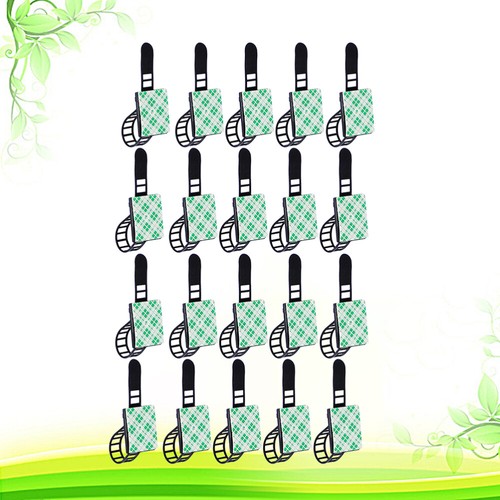 20 PCS Wire Organizer Wire Clamp Under Desk Cable Tray Wire Management