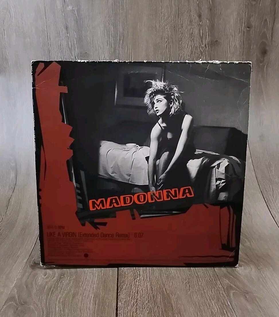 MADONNA Like A Virgin Extended Dance Remix PROMO 12