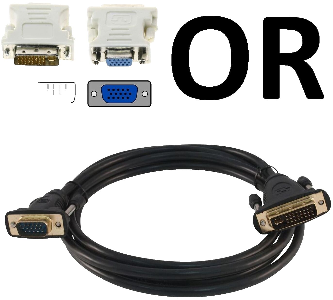 Dvi to VGA Cable | eBay Australia