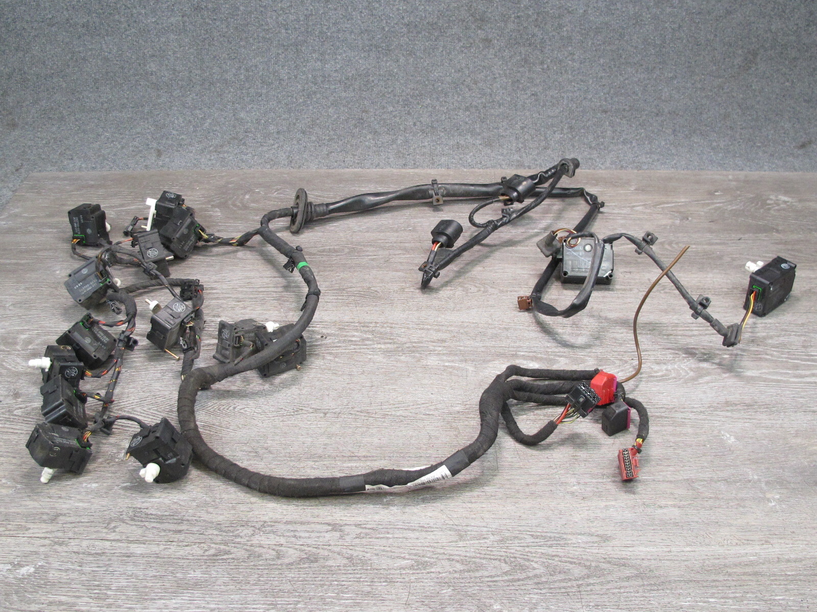 2006-2012 BENTLEY FLYING SPUR A/C HEATER WIRING WIRE HARNESS W/ FLAP ACTUATOR