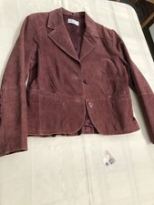 Suede, Leather Jacket Ladies Size 14