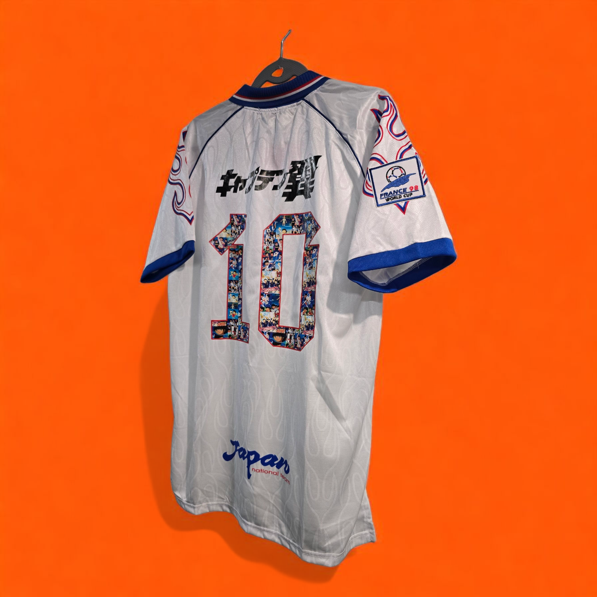 JAPAN AWAY NATIONAL TEAM - 1998 - CAPTAIN TSUBASA # 10 - XL (USA