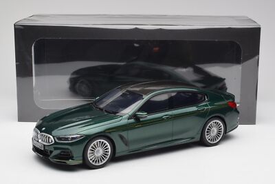 新品 1/18 GTスピリット BMWアルピナ B8 アルピナグリーン 1/18 GT Spirit 2023 BMW 8 Series Alpina B8 Gran Coupe (Dark