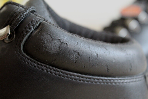 Vintage LUGZ FLINT II Men's Low Boots Platform Black Leather. US Size 10 M - Picture 12 of 23