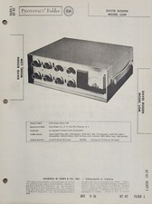 SAMS PHOTOFACT SERVICE MANUAL 421-5 DAVID BOGEN MODEL LOM