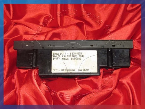 BMW E39 5 M5'ies AUTOMATIC AIR CONDITIONING CLIMATE CONTROL HEATER UNIT 8375453 - Picture 9 of 11
