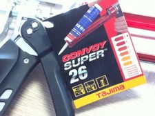 Tajima CNV100SP26  , rot, Convoy100SP  f&uuml;r Verarbeitung Kleber Dichtstoffe &Uuml;bers