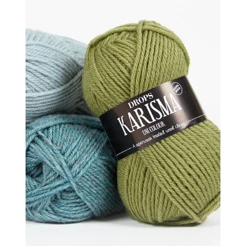 Wool Yarn DROPS Karisma Natural Fiber Yarn DK Yarn Pure Wool Knitting Yarn