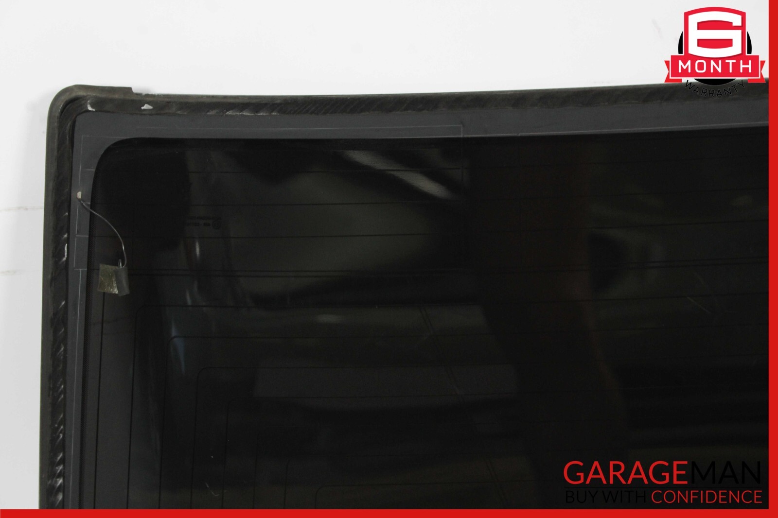 14-17 Maserati Ghibli Rear Back Windshield Wind Shield Window Glass Black OEM