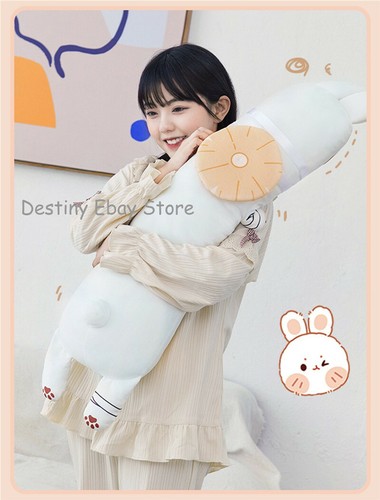 Tian Guan Ci Fu Hua Cheng Xie Lian Fox Rabbit Plush Long Pillow Cushion Original - Picture 7 of 12