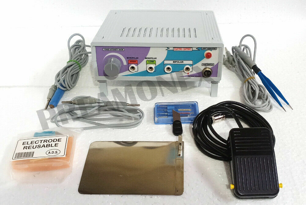 ELECTROCAUTERY BYFRICATOR 50100WATT FOR ENT DERMATOLOGY SURGERY MODEL