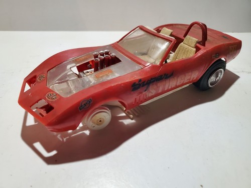 Vintage MPC 1969 Chevy Corvette Open Sportster 1:20 Scale Plastic Model Car Kit - Picture 2 of 17