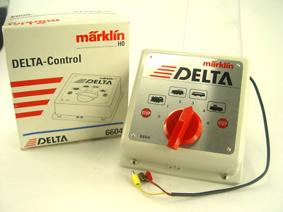 Delta Control Schaltgerät   - Märklin Zubehör 6604  -  #4908   #E - gebr.