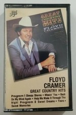 Floyd Cramer Great Country Hits Cassette Tape 1981 RCA