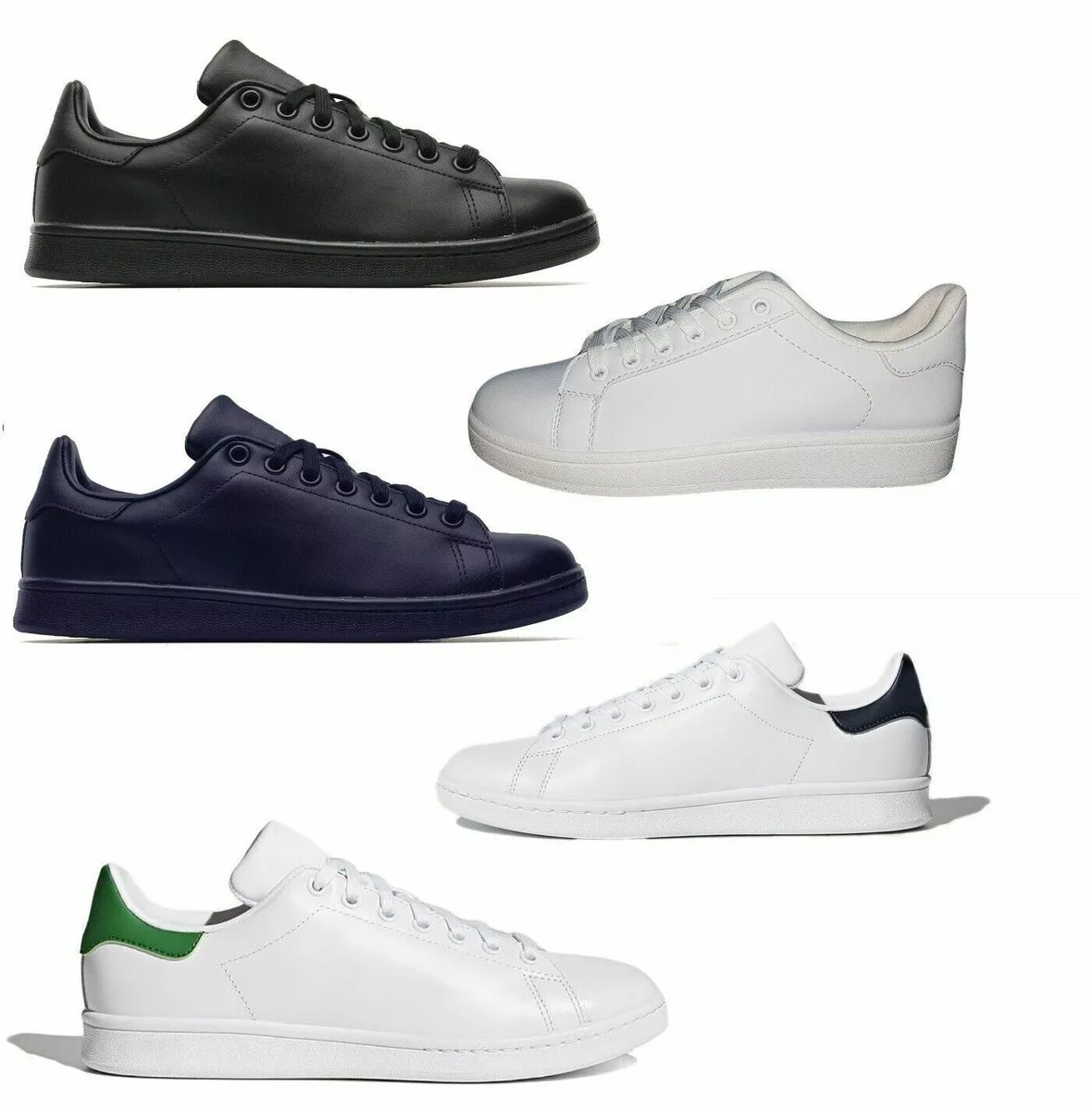 Scarpe Da Ginnastica Uomo Donna Pelle PU Running Passeggio Tipo