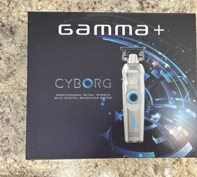 Gamma+ Cyborg Cordless Trimmer with Digital Brushless Motor (GP401S) - BRAND NEW