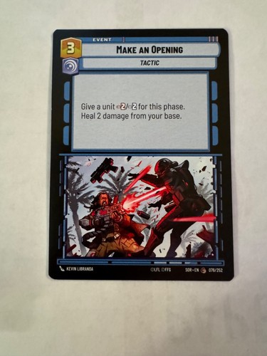 Star Wars Unlimited Blue/ Vigilance cards Buy 2 Get 2 Free!!! - Picture 4 of 43