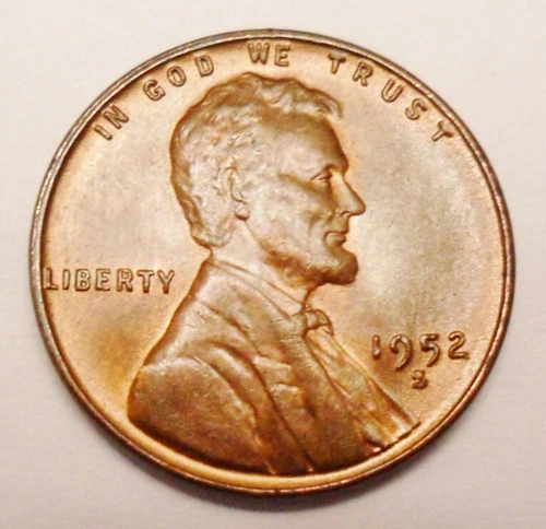 1952 S Lincoln Wheat Cent / Penny *BU / MS RB - MINT STATE RED-BROWN* FREE SHIP