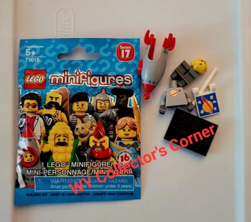 Ausverkauft authentisch neu Lego 71018 Minifigur Serie 17 Nr. 13 Rocket Boy Neu