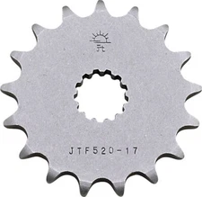 Triumph DAYTONA 675 R 2011-2012 JT Silver Front Sprocket 17T 525 {JTF520.17}
