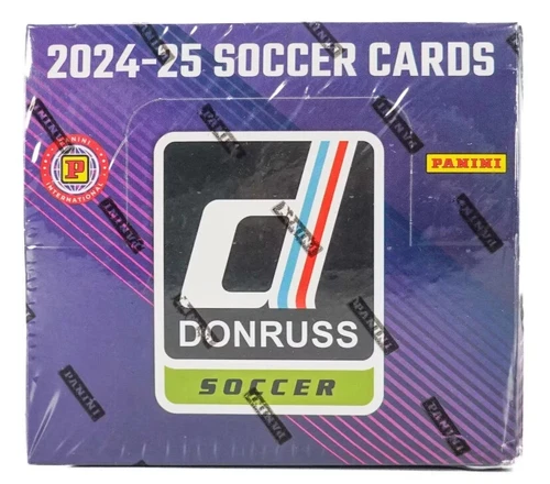 2024-25 PANINI DONRUSS SOCCER - FACTORY SEALED - HOBBY INTERNATIONAL BOX ------