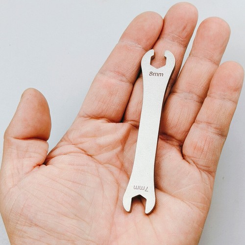 Llave especial para bicicleta de carretera 7/8 mm herramienta de alineación de rotor de disco de aceite para bicicleta - Imagen 7 de 7
