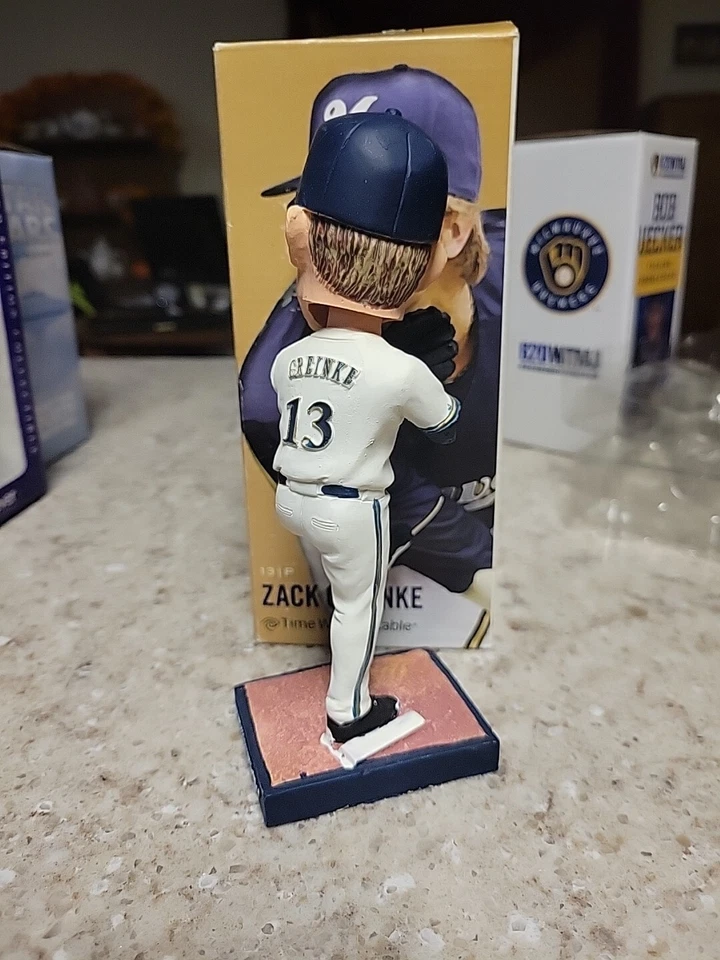 2011 MILWAUKEE BREWERS ZACK GREINKE SGA BOBBLEHEAD - Image 3 of 4
