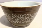 Vintage Brown Pyrex Woodland Mixing Bowl #401  1 1/2 Pint/750ML