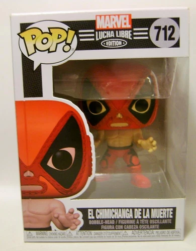FIGURA DE VINILO EL CHIMICHANGA DE LA LUCHA EDICIÓN LIBRE #712 MARVEL FUNKO POP 2023