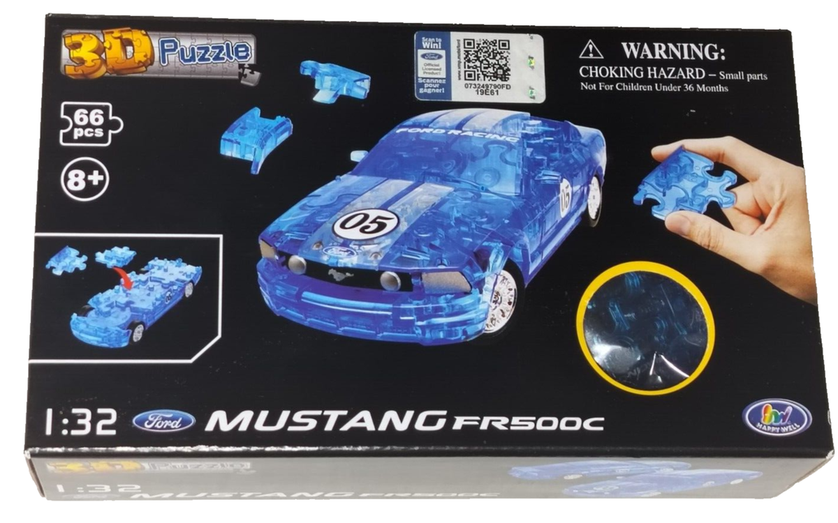 66ピース カーパズル3D マスタング/FR500C Amazon.com: 66ピース カーパズル3D マスタング/FR500C : Toys
